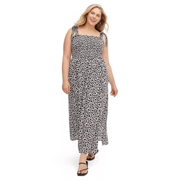 Diane Von Furstenberg x Target Smocked Maxi dress, BNWT, size XXL - Picture 3 of 14